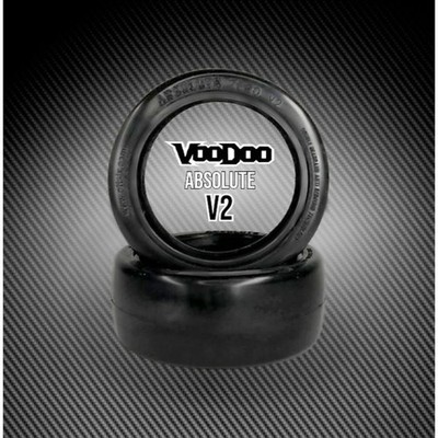 Team Ottsix Racing V2 Voodoo Absolute Zero Rear Belted Drag Racing Tire (Red)
