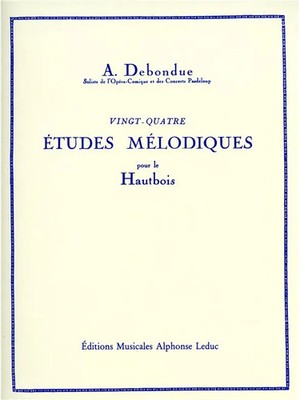 24 Etudes Melodiques | Albert Debondue | Buch | Alphonse Leduc