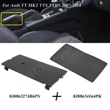 For Audi TT MK2 TTS Center Console Phone Holder Replacement Cover + Insert Mat