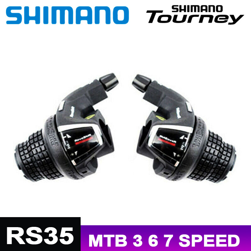 SHIMANO TOURNEY SL RS35 Shift Lever 3x6 3x7 Speed Twist Shifter
