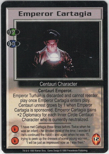 Babylon 5 CCG The Shadows Ed Individual Card Sale Near Mint or Better.  - Bild 5 von 24