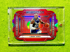 LeBron James RED FLOOD Electric Etch PRIZM ASIA SP  2020 Panini Obsidian ECLIPSE