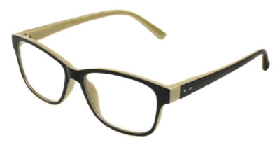 Foster Grant Reading Glasses Womens Fashion Readers KINSEY Black Gold