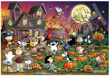 PEANUTS Snoopy 500 pc jigsaw puzzle Halloween night Epoch 15.0 x 20.9" 38 x 53cm