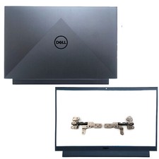 New For Dell G15 5510 5511 5515 Top Back Cover Bezel Hinges 08MNTR 0HXRTH Black