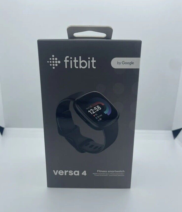 Fitbit Versa 4 Fitness Smartwatch - Black for sale online | eBay