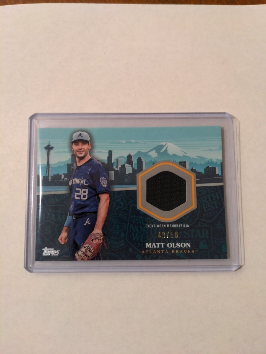2023 Topps Update Relic /50 Matt Olson #ASR-MO Braves | eBay