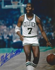 BOSTON CELTICS HALL OF FAMER NATE ARCHIBALD SIGNED 8x10 PHOTO w/ COA