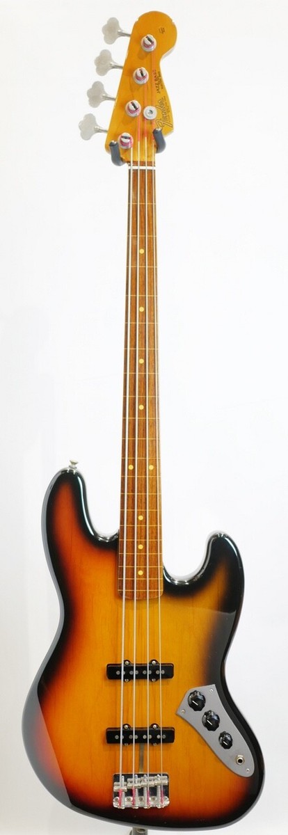 Used 1992 Fender Custom Shop 62 Jazz Bass 3TS Fretless Bass  