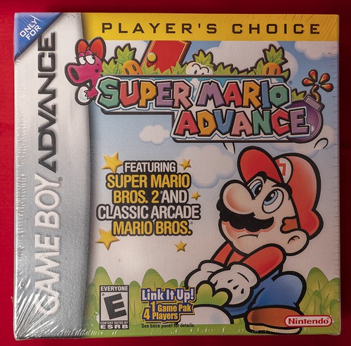 GBA Game Boy Advance - Super Mario Advance - ** NEW FACTORY SEALED ** - Picture 1 of 5