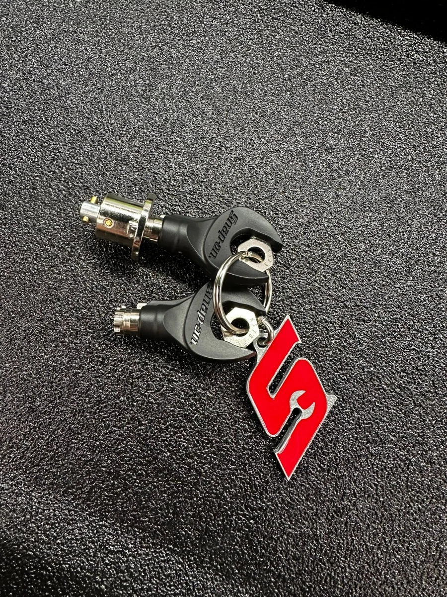 Snap on outlet tool box locks