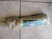 3 STRAND TWISTED MANILA ROPE, 1/4" X 100 FEET