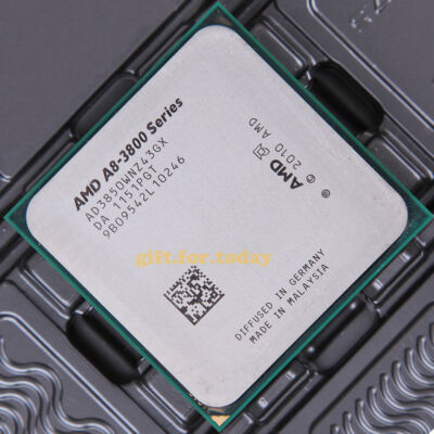Original AMD A8-Series A8-3850 2.9 GHz Quad-Core (AD3850WNZ43GX) Processor CPU