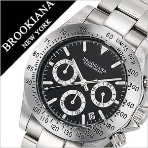 Brookiana Chronograph Ba2101 Watch Black Silver Metal Men S Watch Ebay
