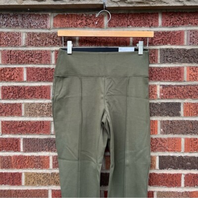 olive green dress with leggings Ewok Babydoll Tunic – Gaia Conceptions main image 1
