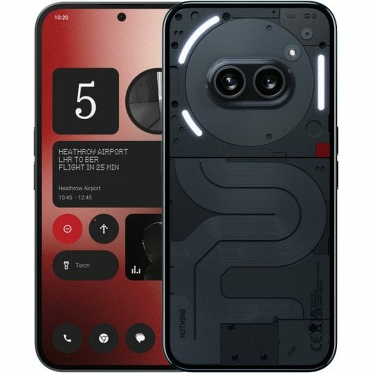 Smartphone Nothing Nothing Phone 2a 6,7" Octa Core 12 GB RAM 256 GB Nero GARANZ