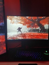 gaming pc desktop with monitor And Mouse Keyboard
