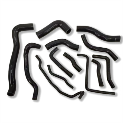 Silicone Radiator Hose Black For Volkswagen 2009-2016 VW Scirocco 2.0 TSI EA888