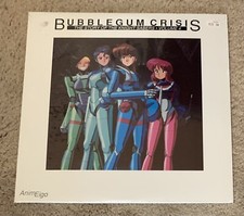 BUBBLEGUM CRISIS - The Story Of The Knight Sabers Volume 4 Laserdisc ANIME Manga