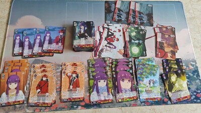 Weiss Schwarz Frieren Booster Playset x4 RR/R/CR/U/C - All Colors