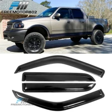 Fit 01-03 Ford F150 Crew Cab 02-03 Lincoln Blackwood Window Visor Rain Sun Guard