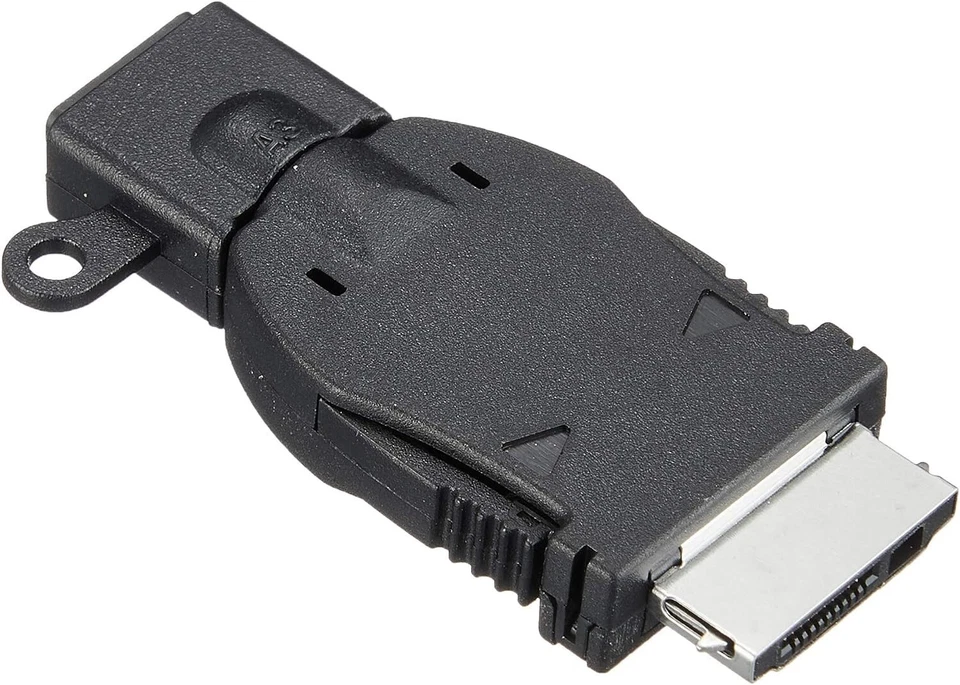 Adaptador USB para teléfono móvil Elecom DOCOMO MicroB FOMA SoftBank convertir MPA-MBFSADBK Foto 3 de 4