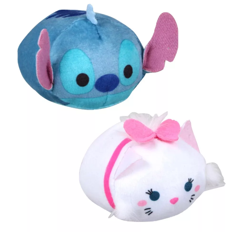 disney tsum tsum mini plush set - Stitch and Marie