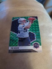 2021 Panini Mosaic Football NFL #398 Tre Nixon Green Prizm RC Rookie Patriots
