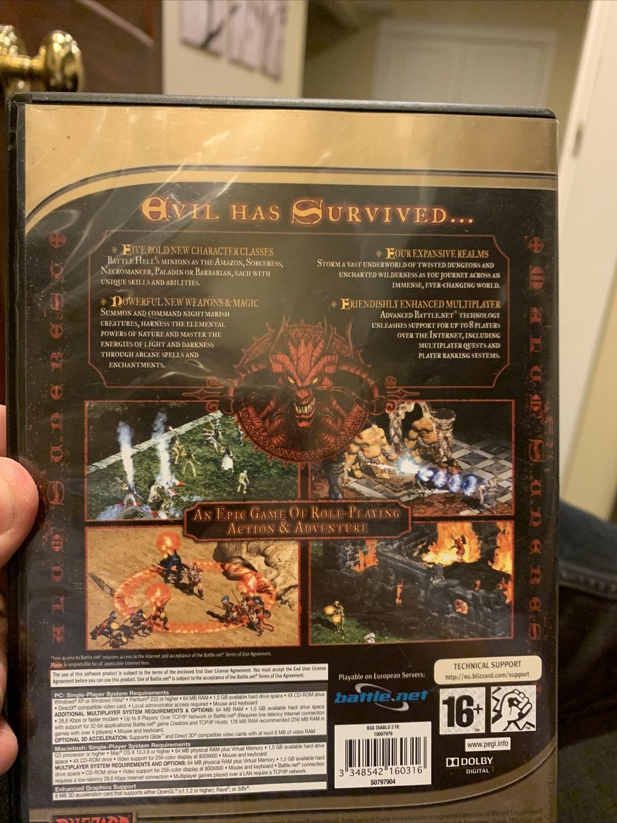 PCゲーム　DIABLO II 日本語版 + 拡張パックの2本セット Amazon.co.jp: DIABLOII 日本語版コンプリート（特別価格限定
