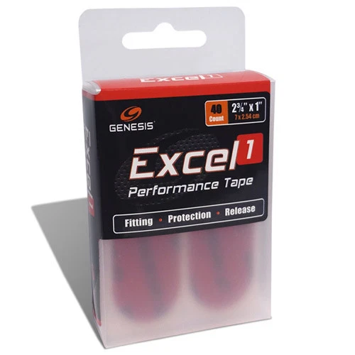 (2 Pack) Genesis Bowling Excel #1 Red Skin Protection Tape Pkg 40 - Free Ship