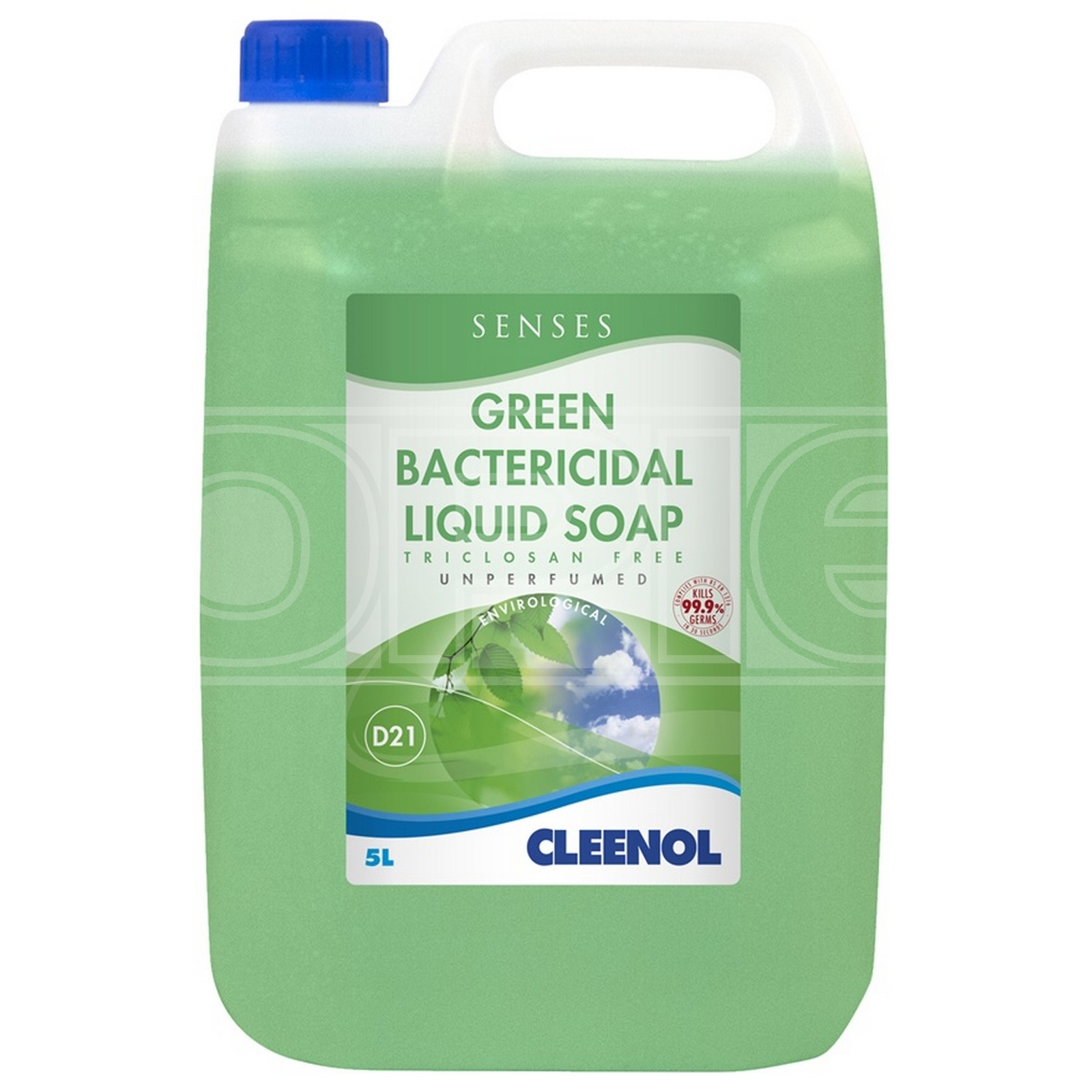 Bactericidal Liquid Soap 5 Litres 5L - Environmentally Friendly SENSES 072722X5