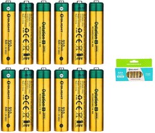 Olight High Capacity B Pro AAA Rechargeable Ni-MH Batteries 9500mAh, 12pcs/Pack