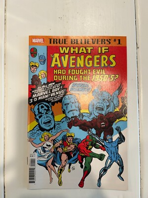 True Believers: What If The Avengers? #9 (Marvel Comics June 1978) VF/NM