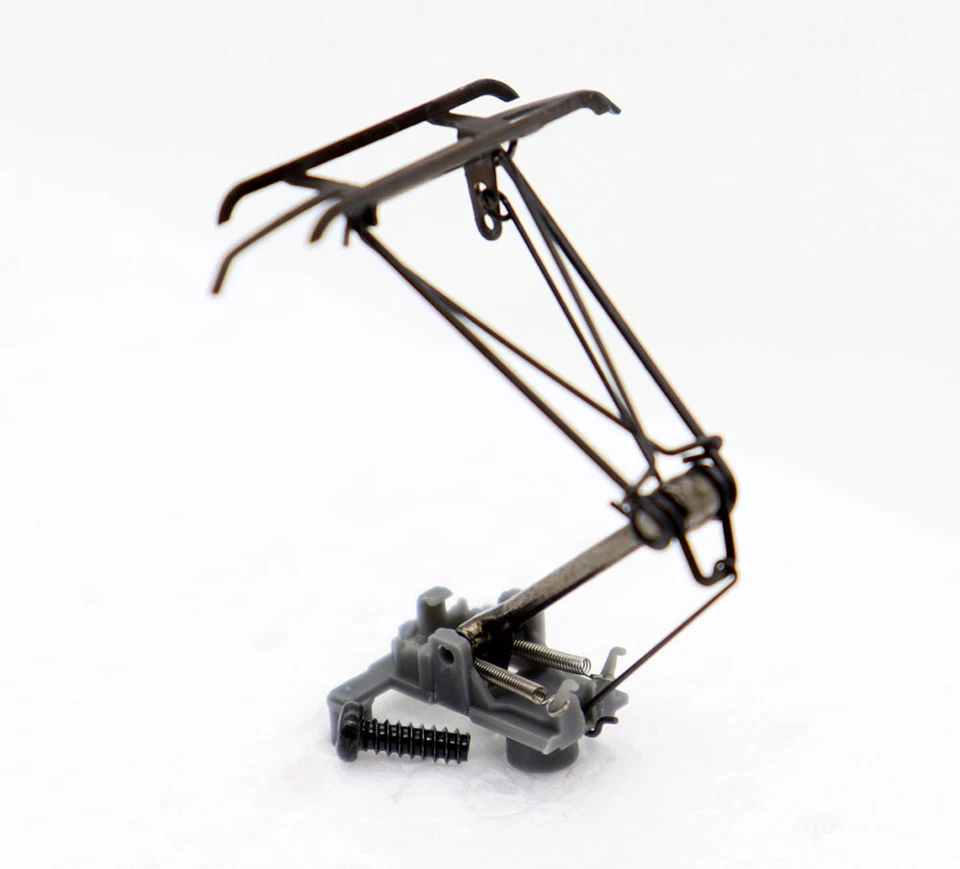 1:87 HO Diorama Arm Bow Pantograph Model Electric Train Antenna Tool Accessory - Image 2 of 4