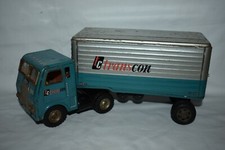 Vintage Made in Japan Tin T C Transcon semi Tractor Trailer