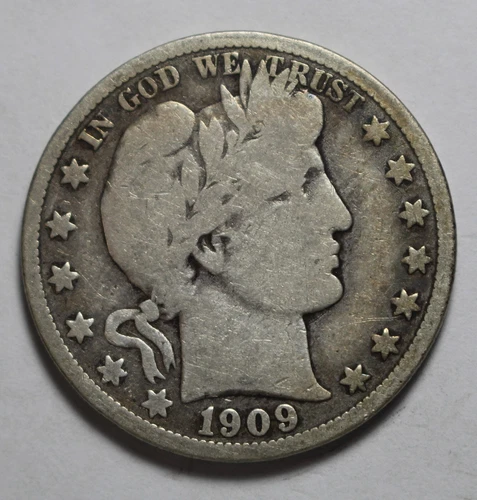1909 O Barber Half Dollar PH343