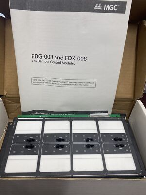 Mircom Module Box Mircom MGC- FAN DAMPER MODULE FDX-008. New In Original Box. | eBay
