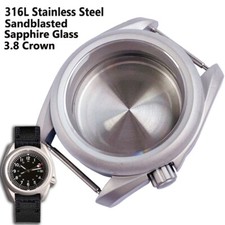 Pilot Field Watch Case for NH35 NH36 ETA2824 PT5000 Sapphire Waterproof 40mm