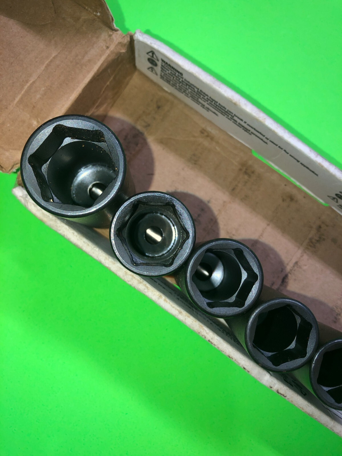 *NEW* Snapon SIMFMYLM 12Pc 3/8" Dr 6Pt MM Flank Drive® Deep Impact Socket Set eBay