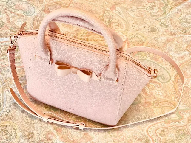 Ted Baker Pink and Rose Gold Bag  Gold bag, Rose gold hardware, Ted baker  bag