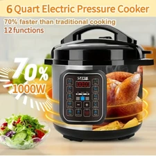 12 in 1 Electric Pressure Cooker Instant Multi Cooker Olla de Presion Non-Stick