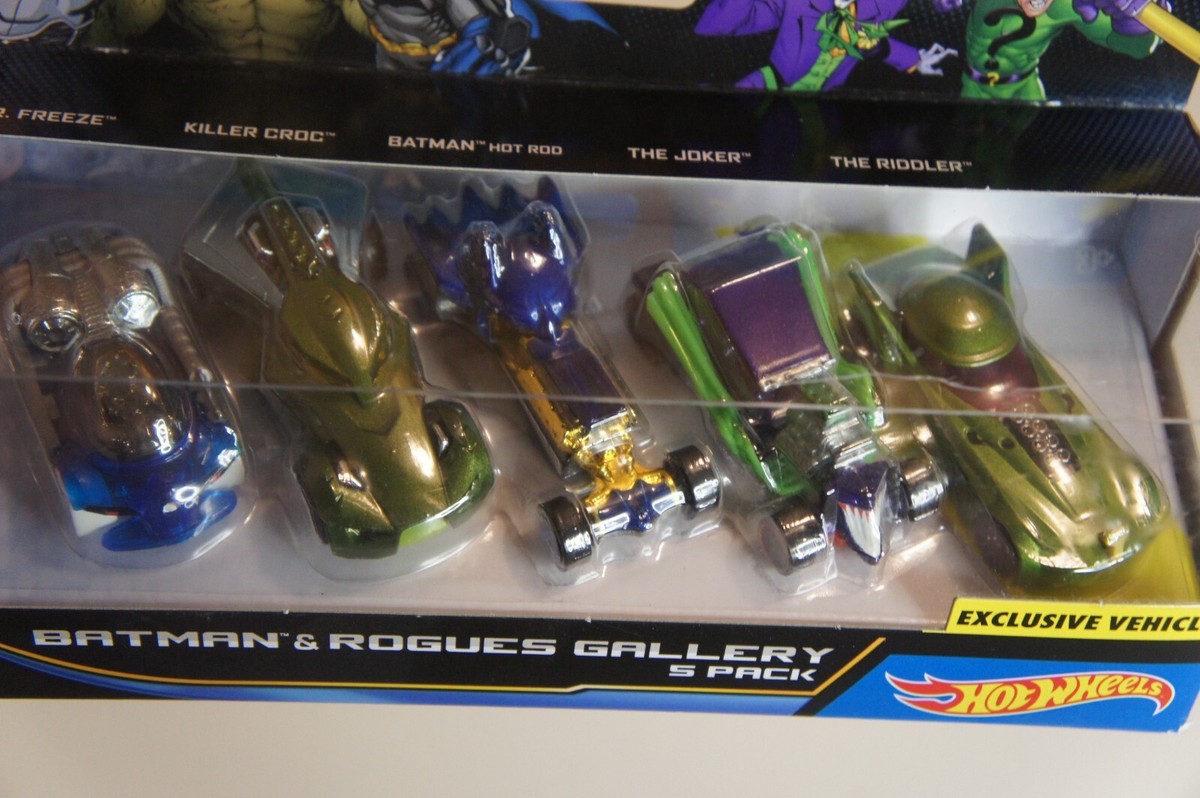 ホットウィール - Hot Wheels BATMAN&amp;ROGUES GALLERY ５PACK Hot Wheels Batman & Rogues Gallery 5 Pack | eBay