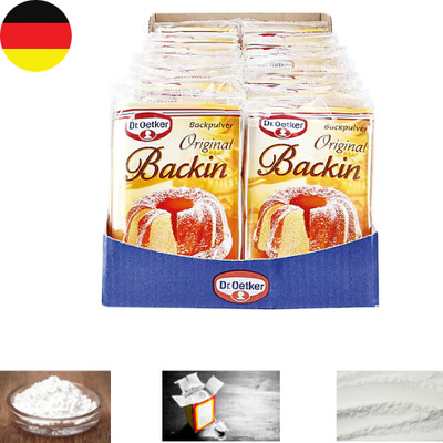 Dr. Oetker Backpulver, 14er Pack, ideal für 5 kg Mehl, Backen leicht gemacht