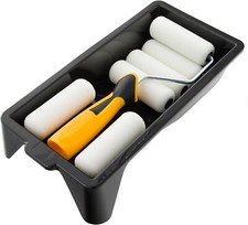 Paint Roller Kit Coral - Mini, High Density Foam, For Gloss, 4 Inch, 8 Piece