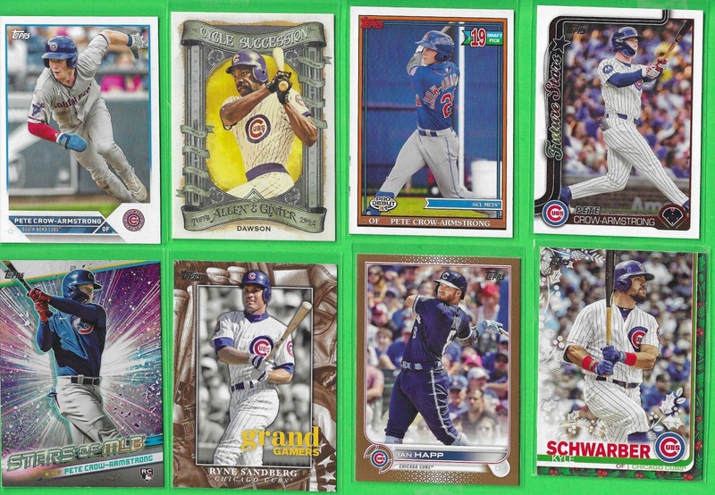 🔥 Cubs Lot (100) – Pete Crow-Armstrong RCs + 1978/81 Topps Vintage Stars