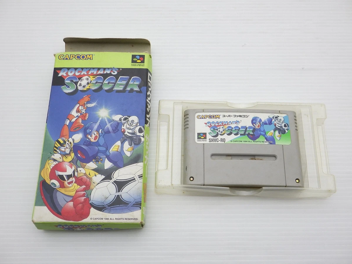 Nintendo SNES Mega Man Soccer Video Games for sale | eBay