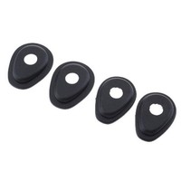 4X Blinker Anzeige Abstandshalter FüR /MT-03/MT-07 Roller Schwarz