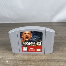 🔥Nintendo 64 N64 Mayhem World Championship Wrestling Cartridge Tested! Working