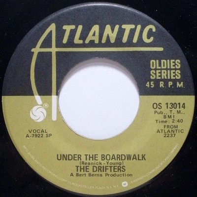 The Drifters, Under The Boardwalk / Ruby Baby, (7'', Single, RE), VG+, 3584303133