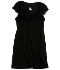Teeze Me Womens Lined Strapless Sundress, black, Juniors, M